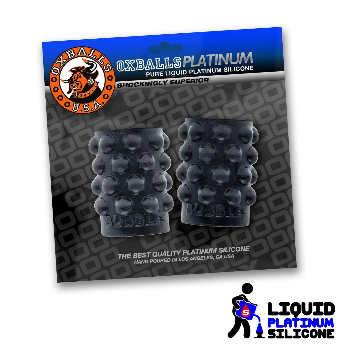 Bubbles Nipsuckers - Black | 840215122131 | Available at EroticWarehouse.com