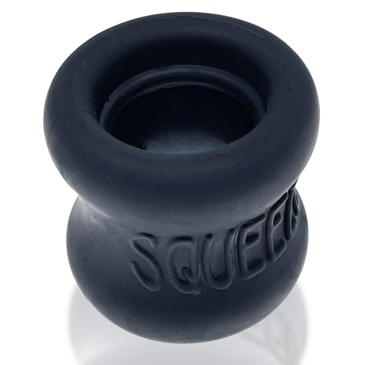 Squeeze Soft - Grip Ballstretcher - Night Black | 840215121820 | Available at EroticWarehouse.com