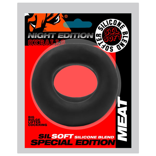 Meat Big Bulge Lifter Cockring - Black | 840215126528 | Available at EroticWarehouse.com
