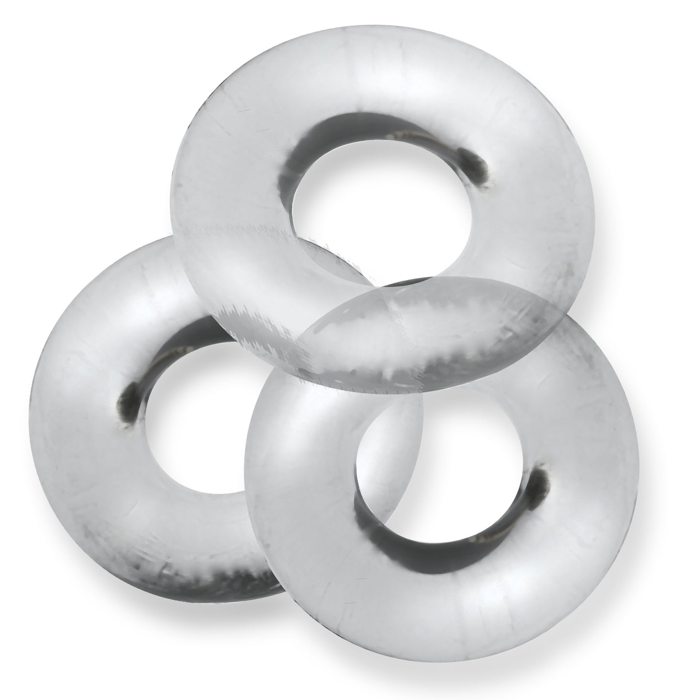 Fat Willy 3-Pack Jumbo C-Rings - Clear | 840215121059 | Available at EroticWarehouse.com