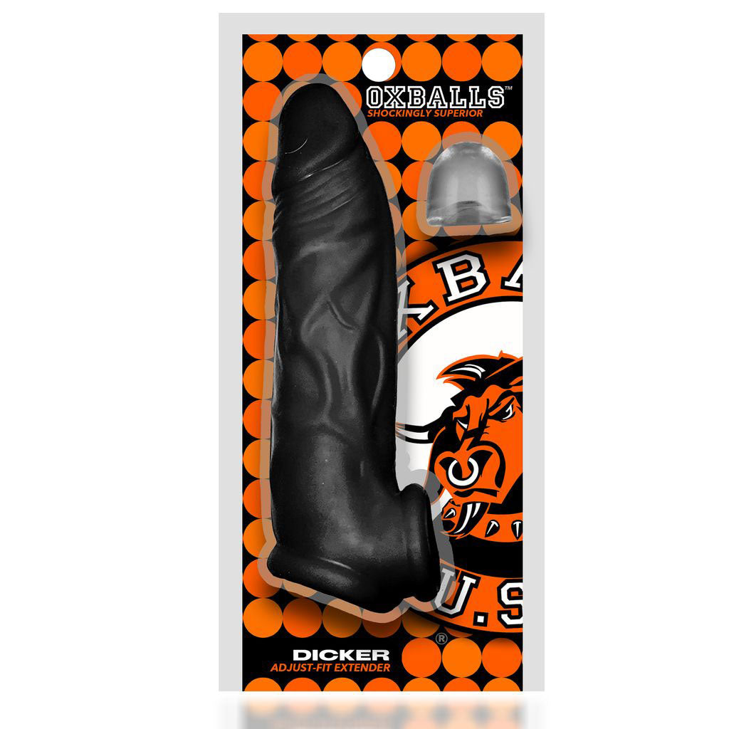 Dicker Ultra-Slim Cocksheath - Black Ice | 840215121974 | Available at EroticWarehouse.com