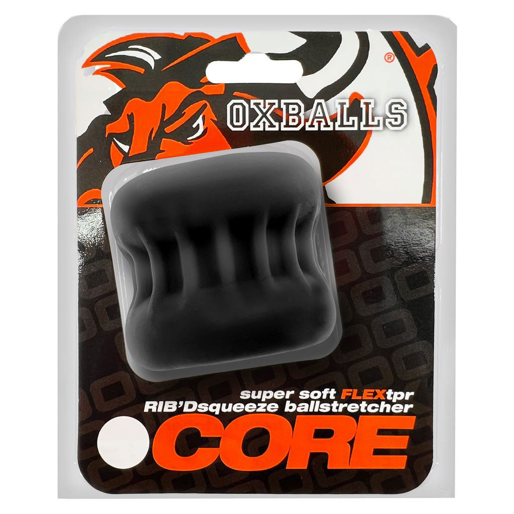 Core Gripsqueeze Ballstretcher - Black Ice | 840215122551 | Available at EroticWarehouse.com