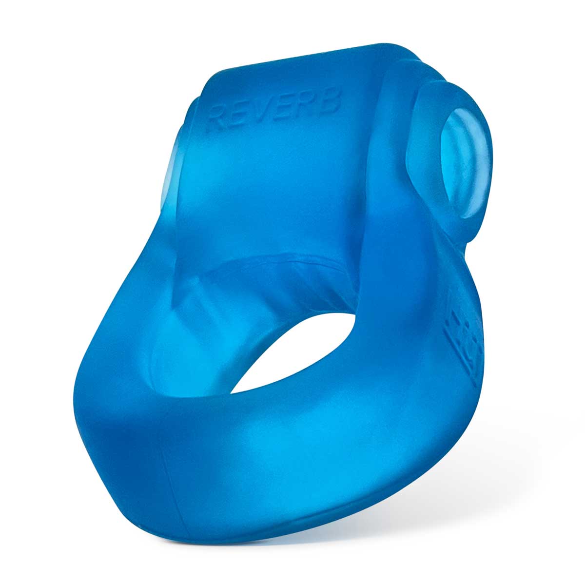 Glow Dick Cock Ring With Led - Blue Ice | 840215122728 | Available at EroticWarehouse.com