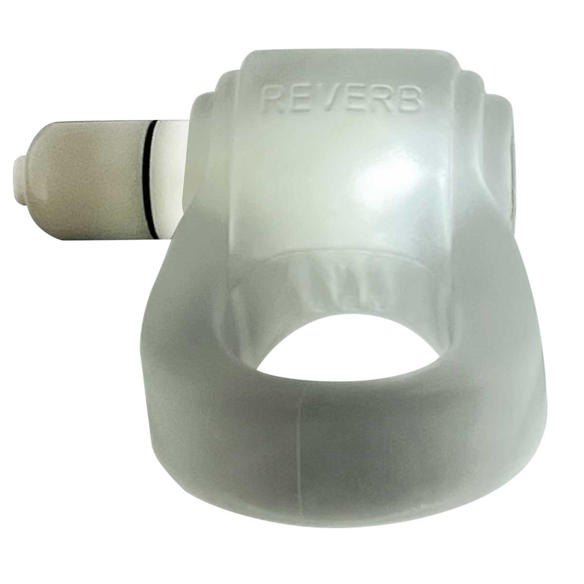 Glow Dick Cock Ring With Led - Clear Ice | 840215122711 | Available at EroticWarehouse.com