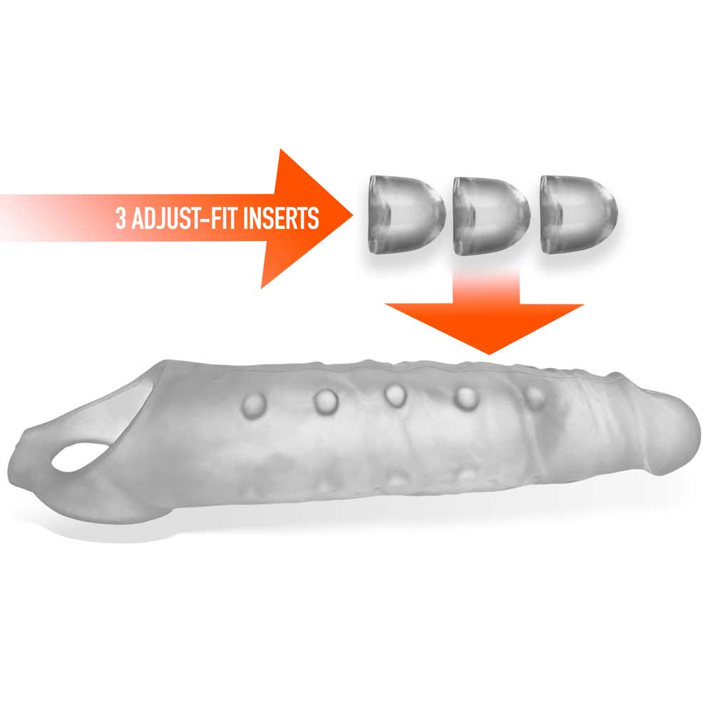 Snake Cocksheath - Clear Ice | 840215122940 | Available at EroticWarehouse.com