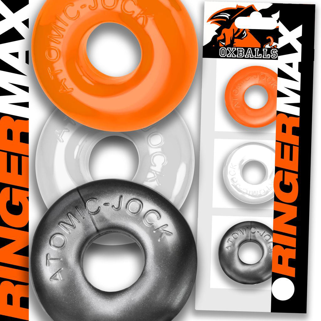 Ringer Max 3-Pack - Hazzard | 840215124432 | Available at EroticWarehouse.com