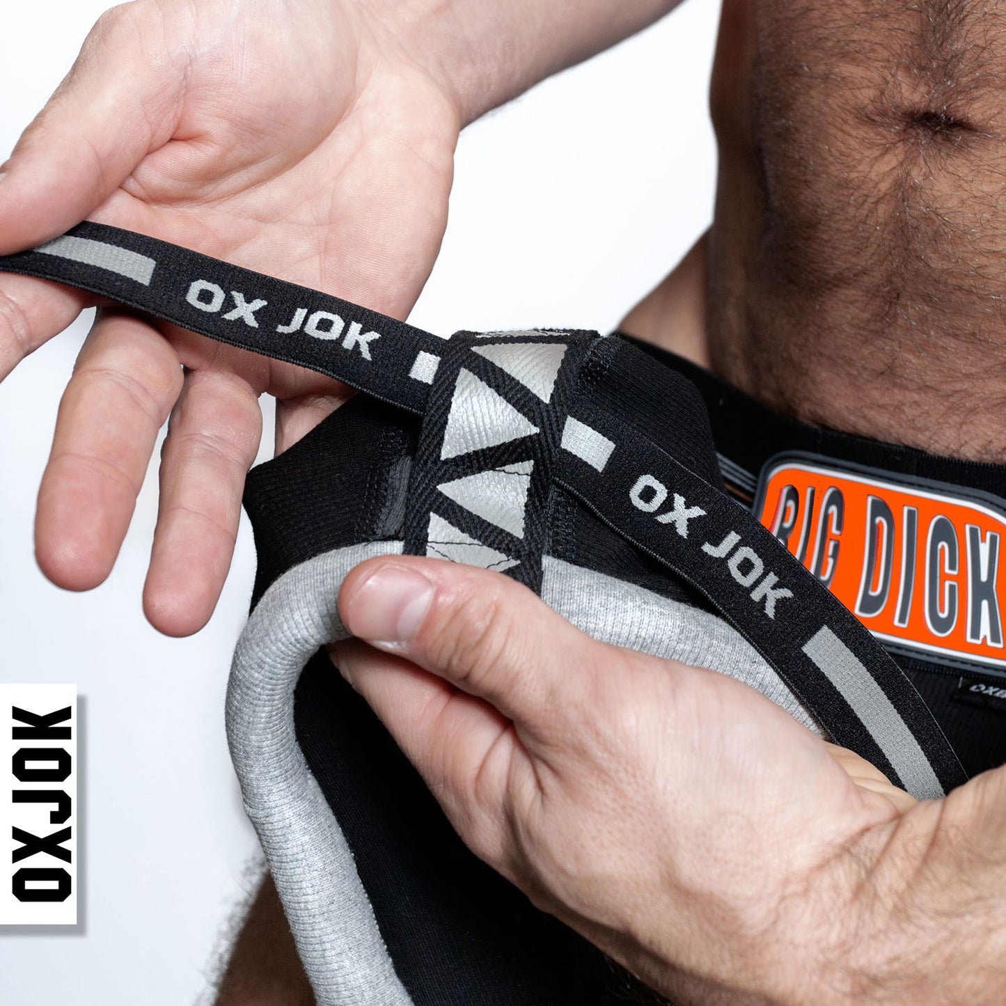 Bulger the Big Pouch Jock Black Iron Medium | 840215125200 | Available at EroticWarehouse.com