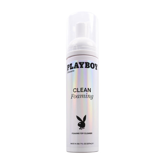 Playboy Pleasure - Cleaning Foaming Toy Cleaner 7 Oz | 844477022062 | Available at EroticWarehouse.com