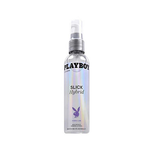 Playboy Pleasure - Slick Hybrid Lubricant 4 Oz | 844477022130 | Available at EroticWarehouse.com