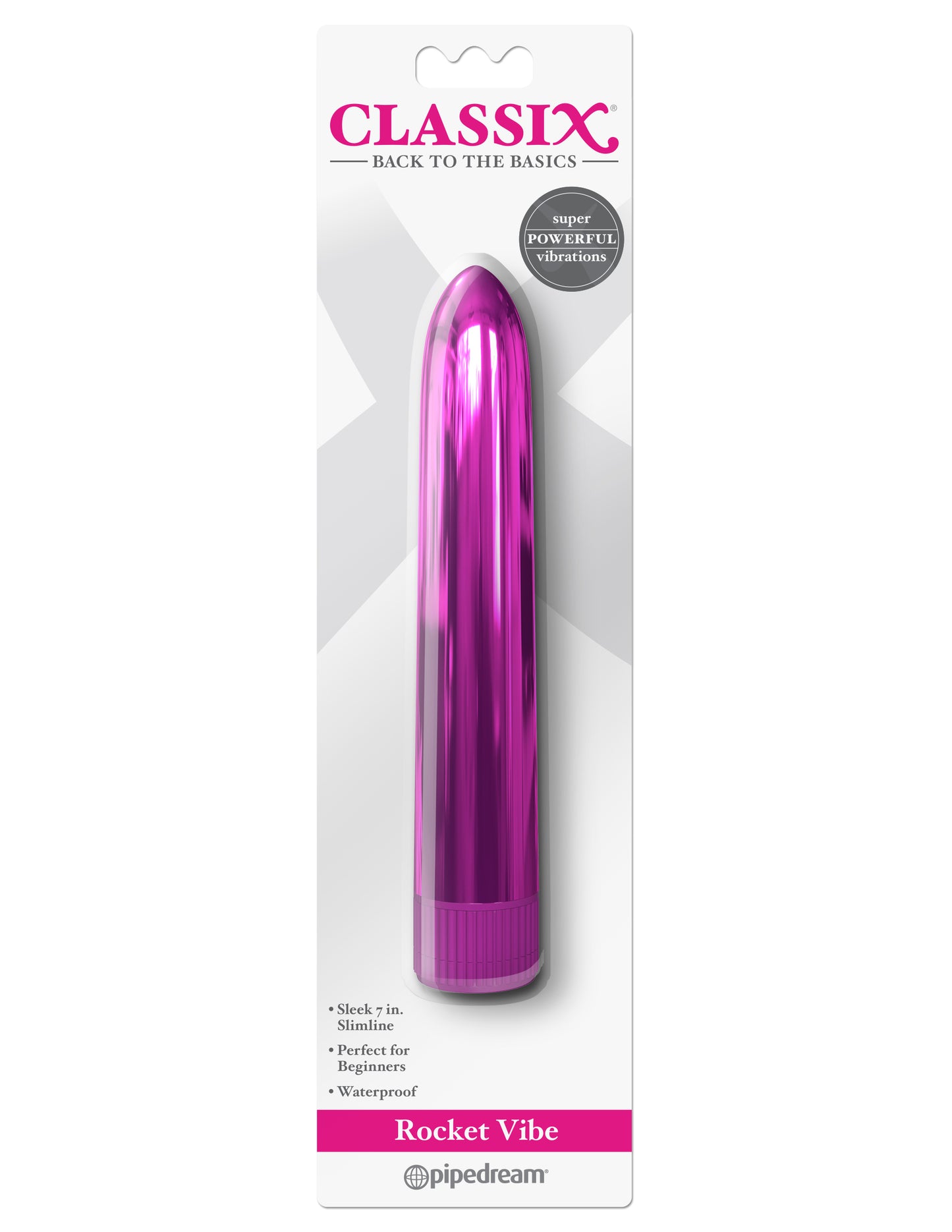 Classix Rocket Vibe - Pink | 603912755619 | Available at EroticWarehouse.com