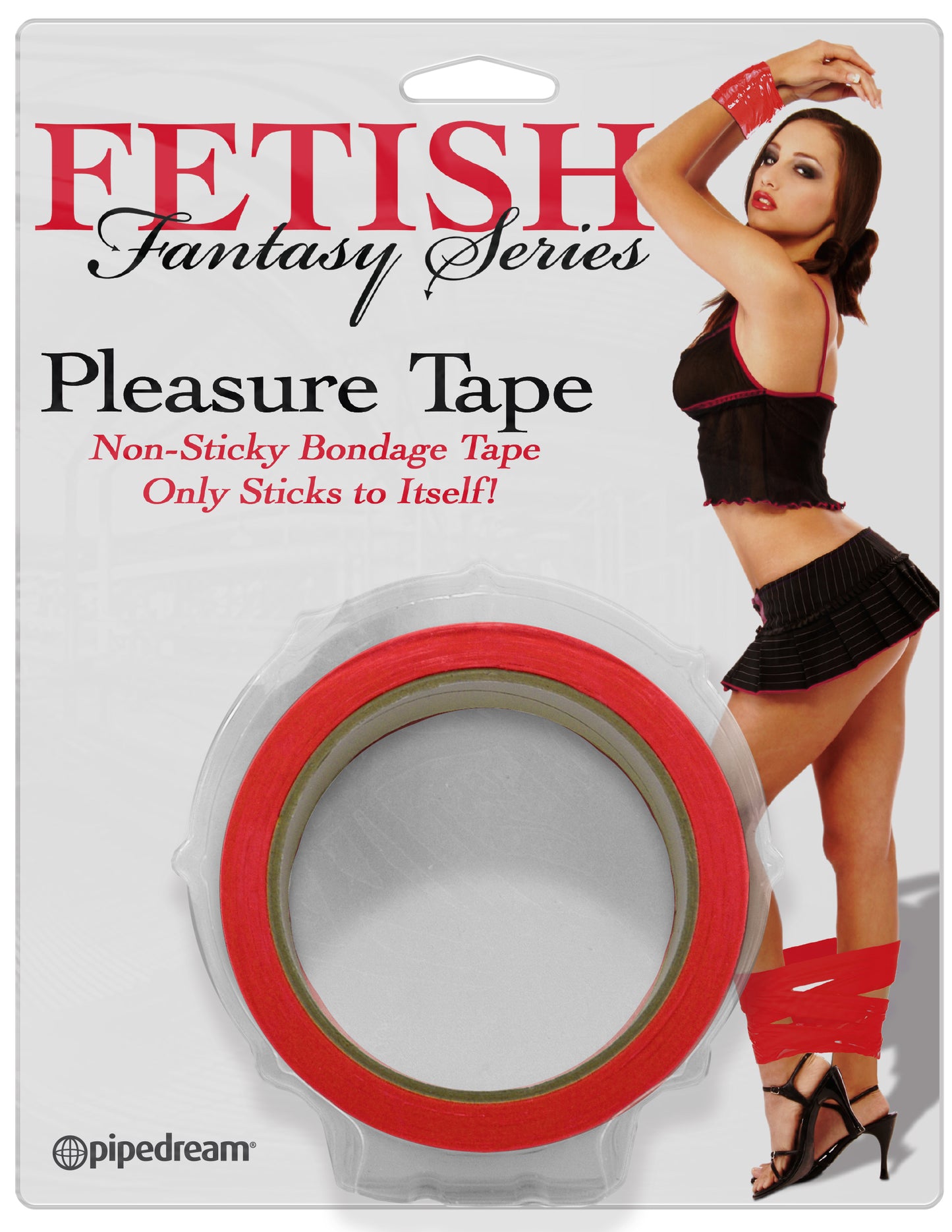 Fetish Fantasy Series Pleasure Tape - Red | 603912152340 | Available at EroticWarehouse.com