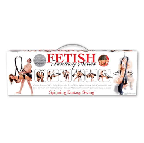 Fetish Fantasy Series Spinning Fantasy Swing - Black | 603912307917 | Available at EroticWarehouse.com