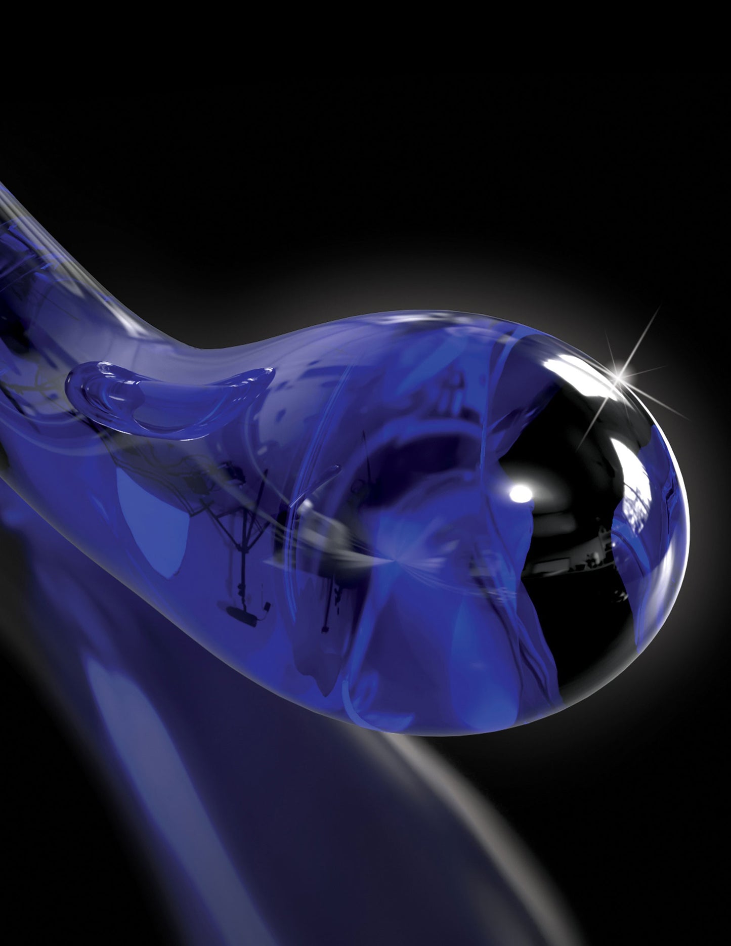 Icicles No. 89 - With Silicone Suction Cup - Blue | 603912767162 | Available at EroticWarehouse.com