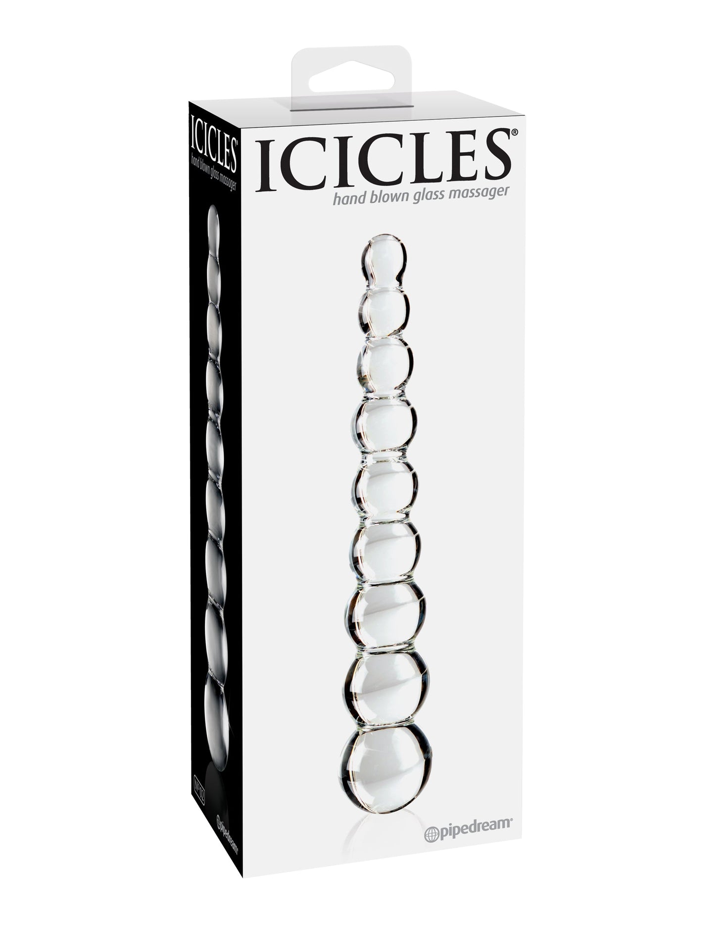 Icicles No. 2 - Clear | 603912279436 | Available at EroticWarehouse.com