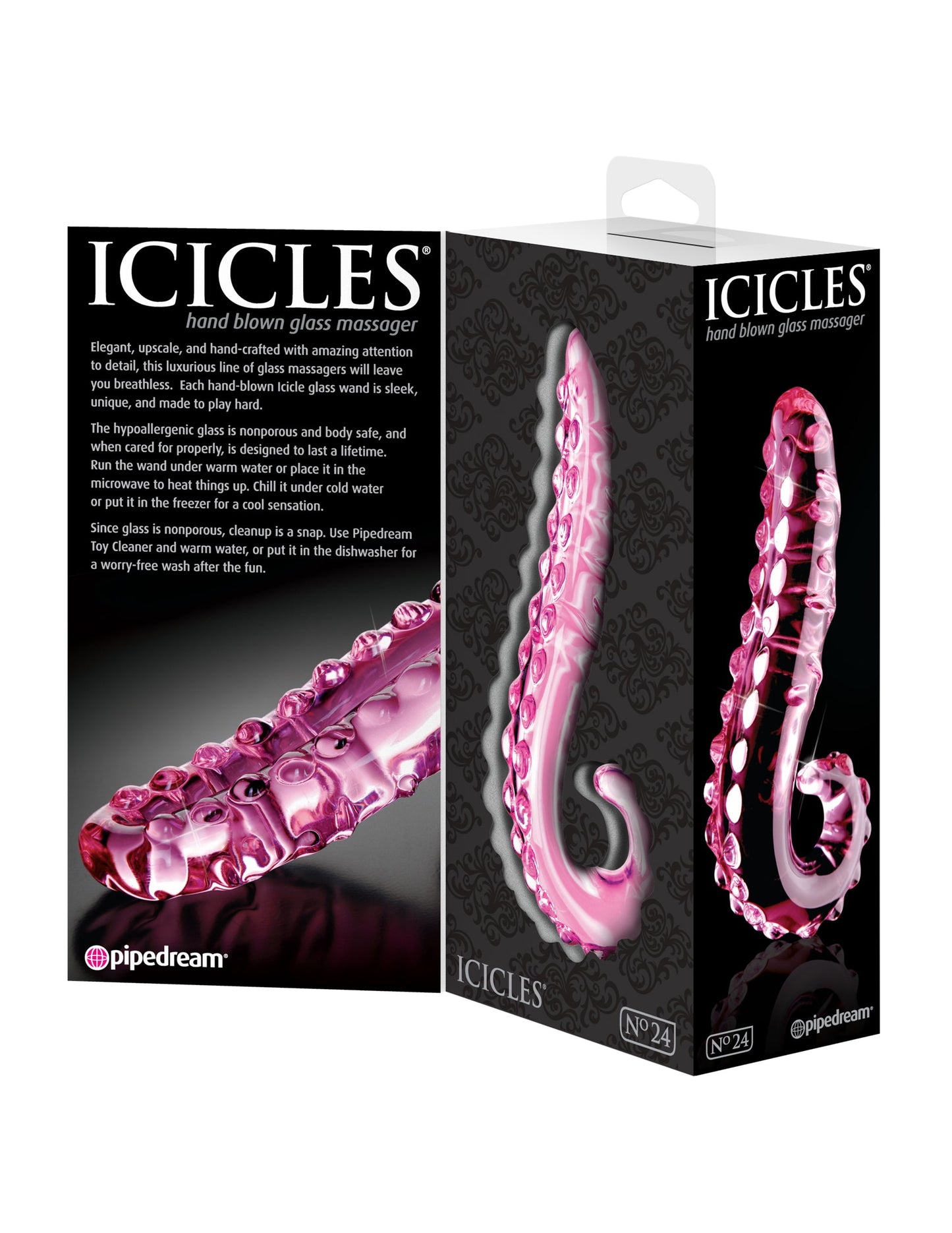 Icicles No. 24 - Pink | 603912283624 | Available at EroticWarehouse.com