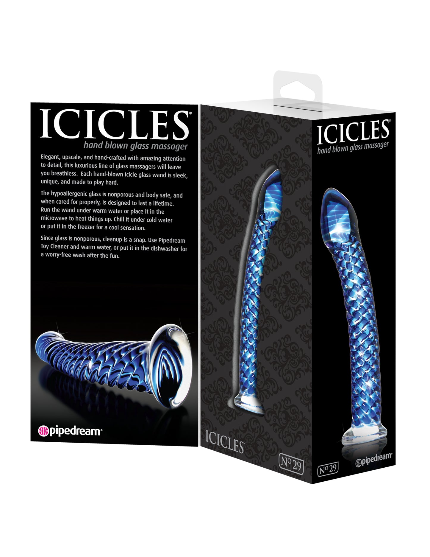 Icicles No. 29 - Blue | 603912310528 | Available at EroticWarehouse.com