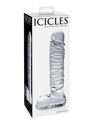 Icicles No. 63 - Clear | 603912337518 | Available at EroticWarehouse.com