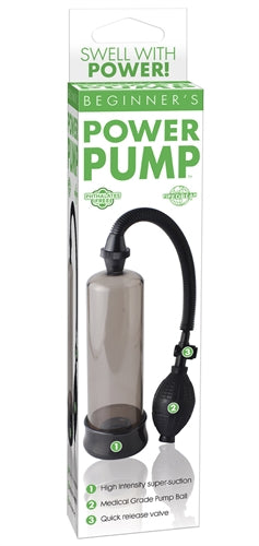 Beginners Power Pump - Smoke | 603912274592 | Available at EroticWarehouse.com