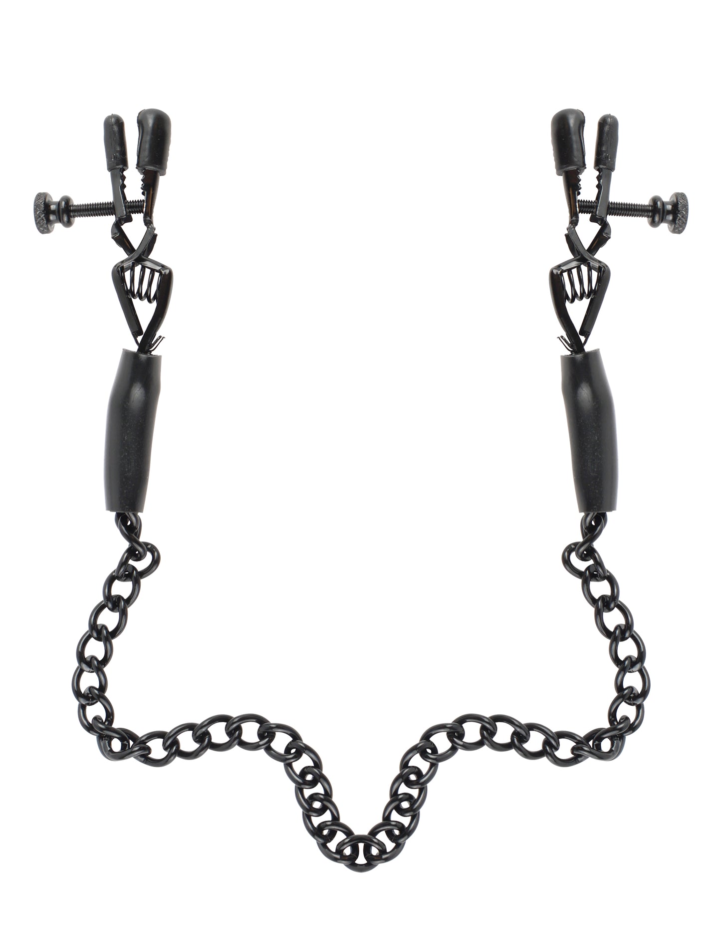 Fetish Fantasy Series Adjustable Nipple Chain Clamps | 603912161809 | Available at EroticWarehouse.com