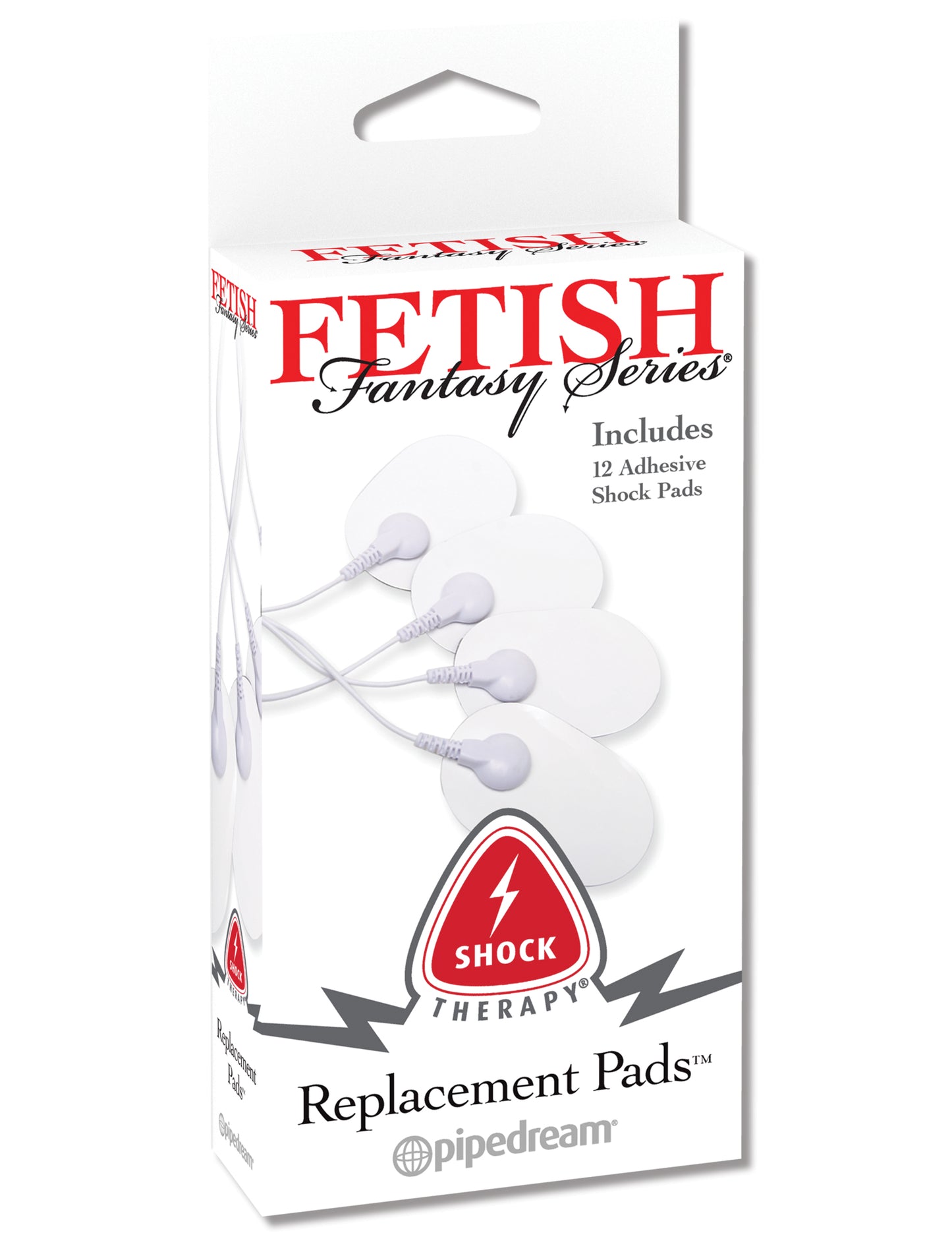 Fetish Fantasy Shock Therapy Replace Pads 12 Pc | 603912282696 | Available at EroticWarehouse.com