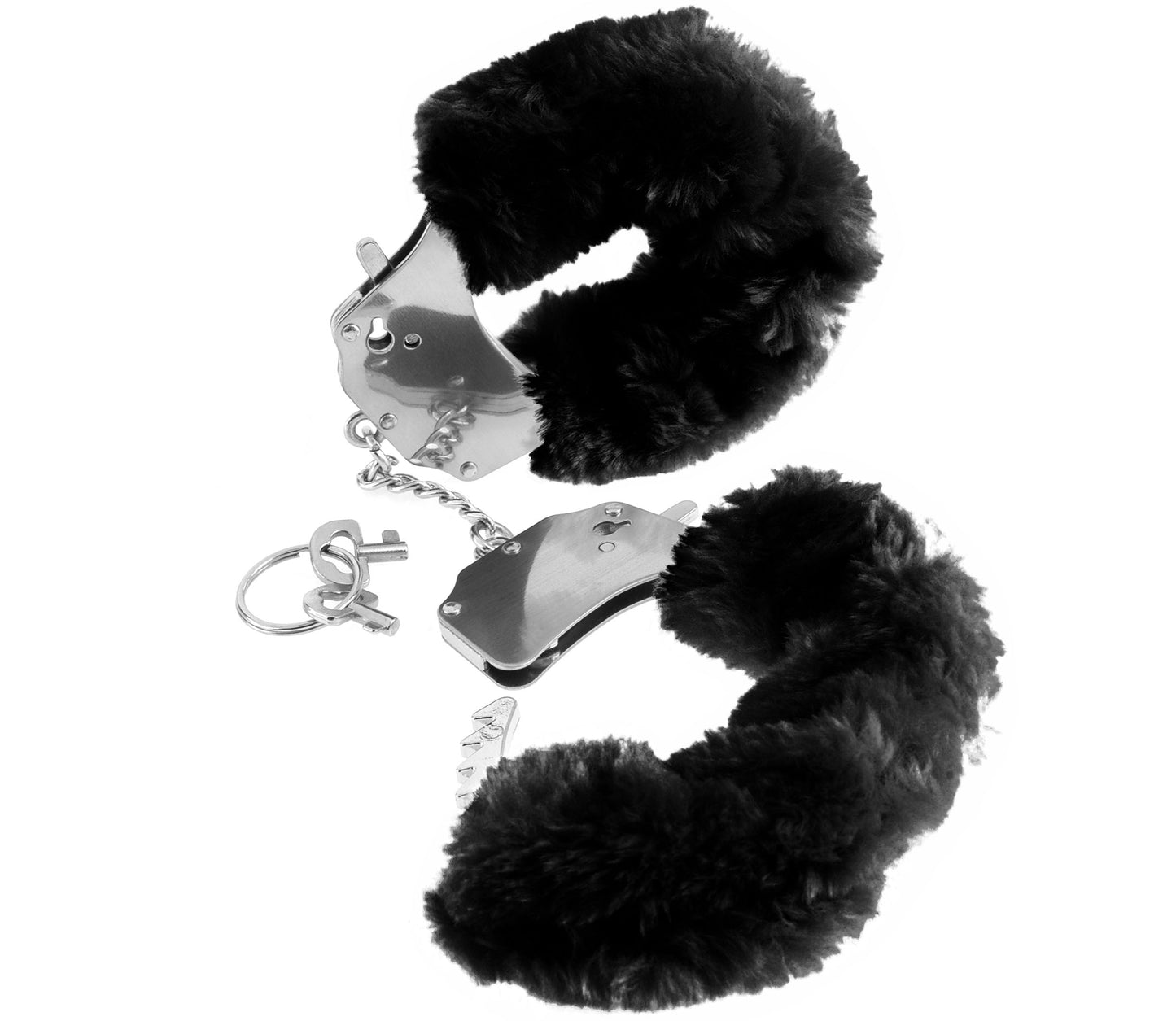 Fetish Fantasy Series Furry Cuffs - Black | 603912105100 | Available at EroticWarehouse.com