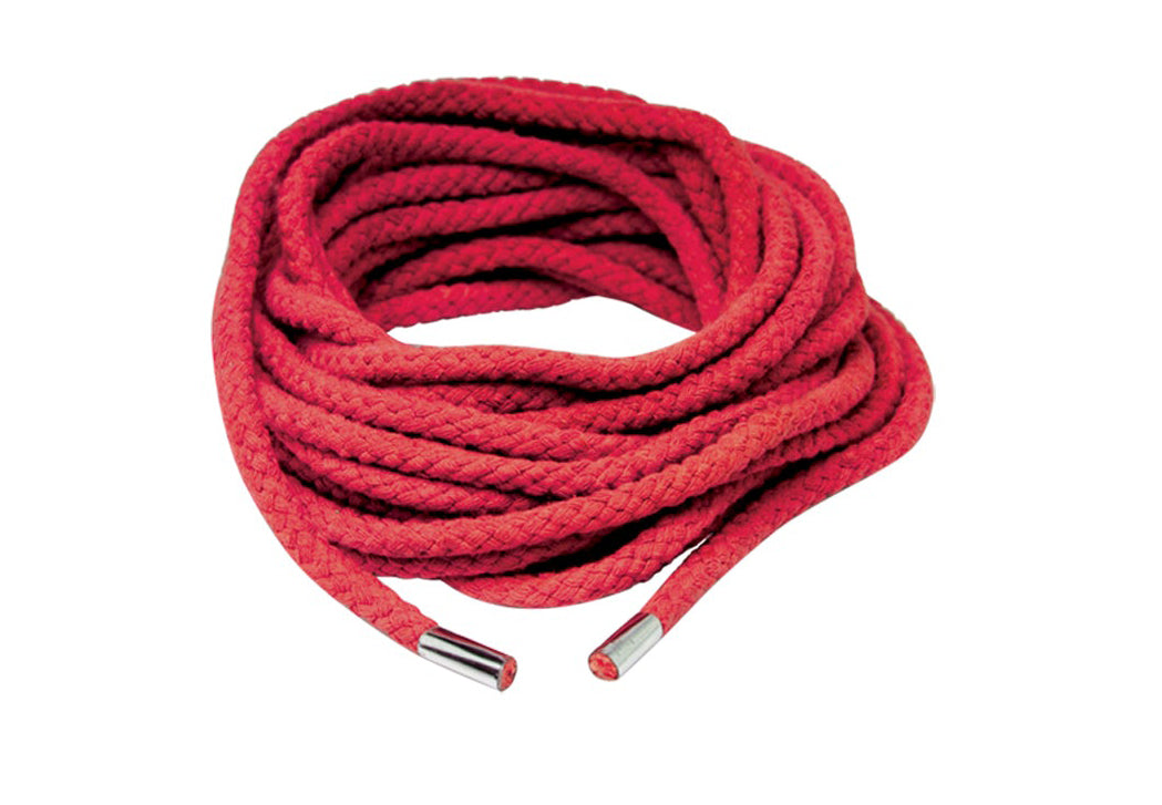 Fetish Fantasy Series Japanese Silk Rope - Red | 603912273779 | Available at EroticWarehouse.com