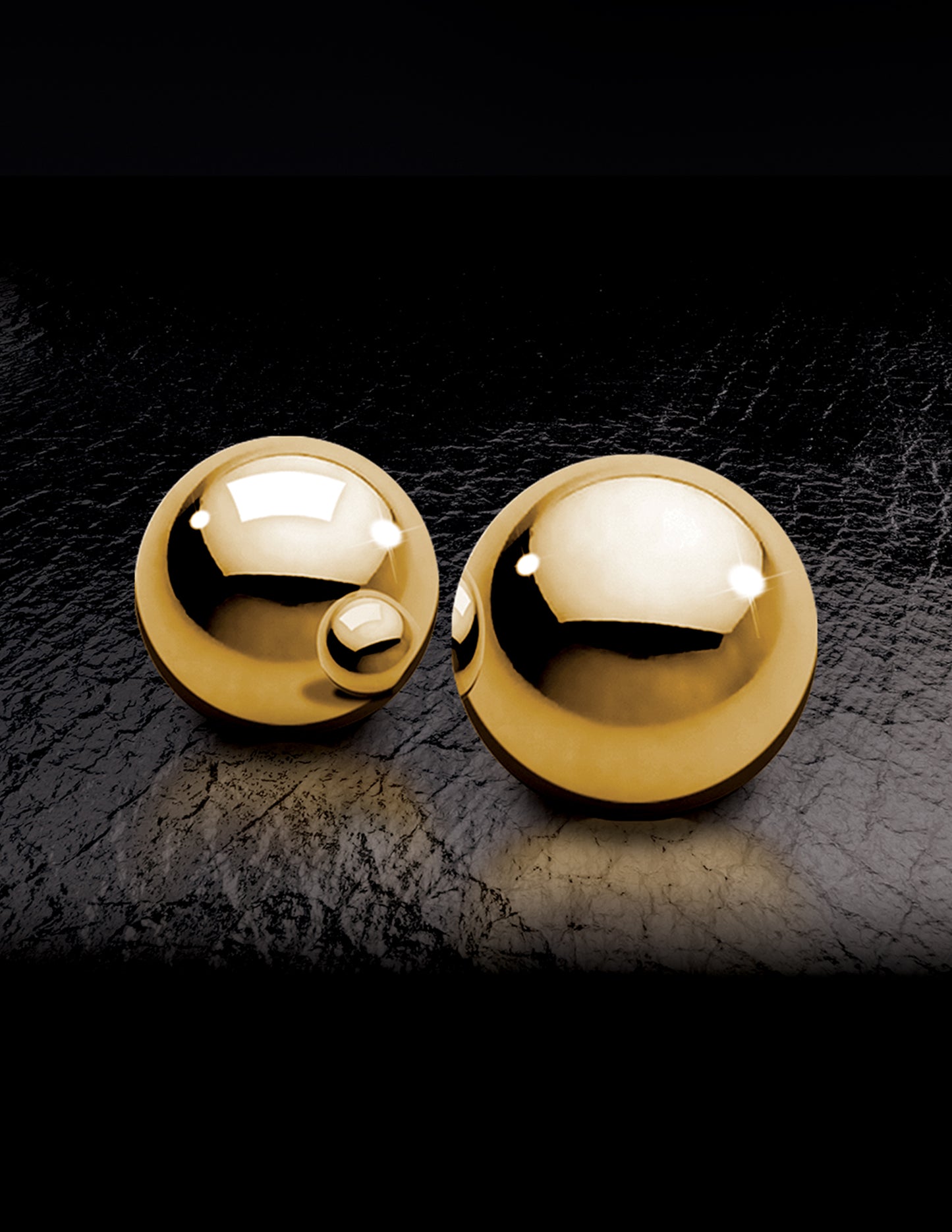 Fetish Fantasy Gold Ben-Wa Balls - Gold | 603912340907 | Available at EroticWarehouse.com