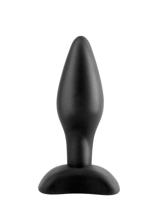 Anal Fantasy Collection Mini Silicone Plug - Black | 603912331974 | Available at EroticWarehouse.com