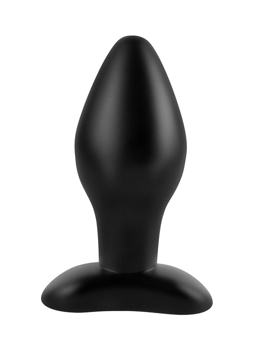 Anal Fantasy Collection Large Silicone Plug - Black | 603912332001 | Available at EroticWarehouse.com