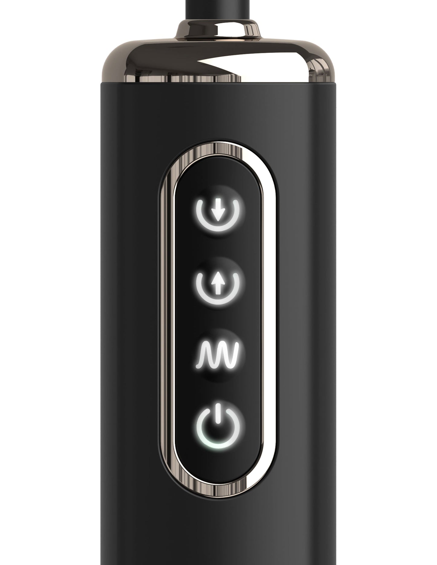Anal Fantasy Elite Auto-Throb Inflatable Vibrating Plug - Black | 603912770254 | Available at EroticWarehouse.com