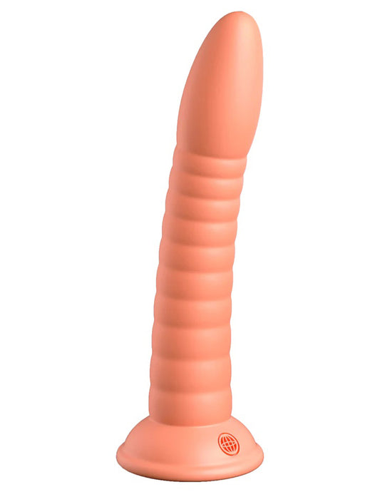 Dillio Platinum - Wild Thing 7 Inch Dildo - Peach | 603912772807 | Available at EroticWarehouse.com