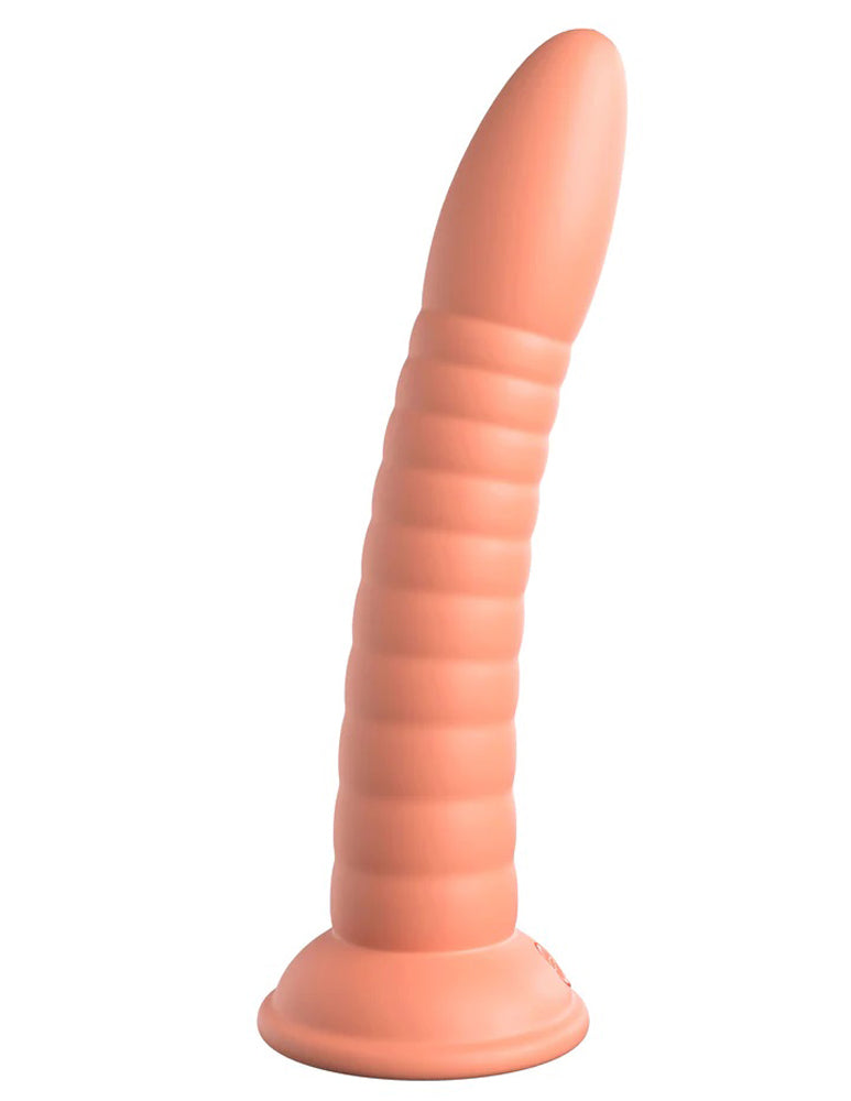 Dillio Platinum - Wild Thing 7 Inch Dildo - Peach | 603912772807 | Available at EroticWarehouse.com