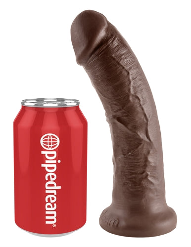 King Cock 8-Inch Cock Brown | 603912349962 | Available at EroticWarehouse.com