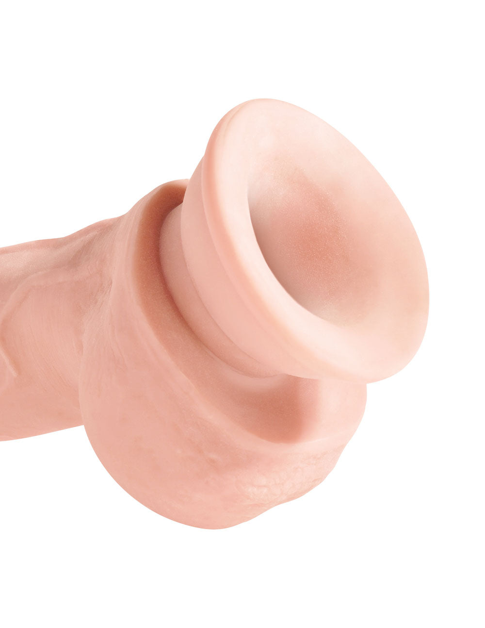 King Cock Plus Triple Density 8 Inch Cock With Balls - Flesh | 603912762525 | Available at EroticWarehouse.com