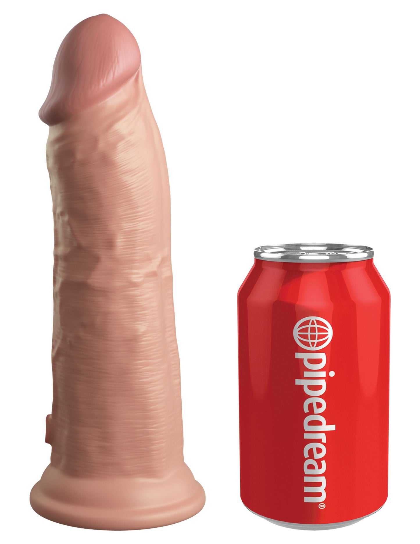King Cock Elite 8 Inch Dual Density Silicone Cock - Light | 603912769319 | Available at EroticWarehouse.com