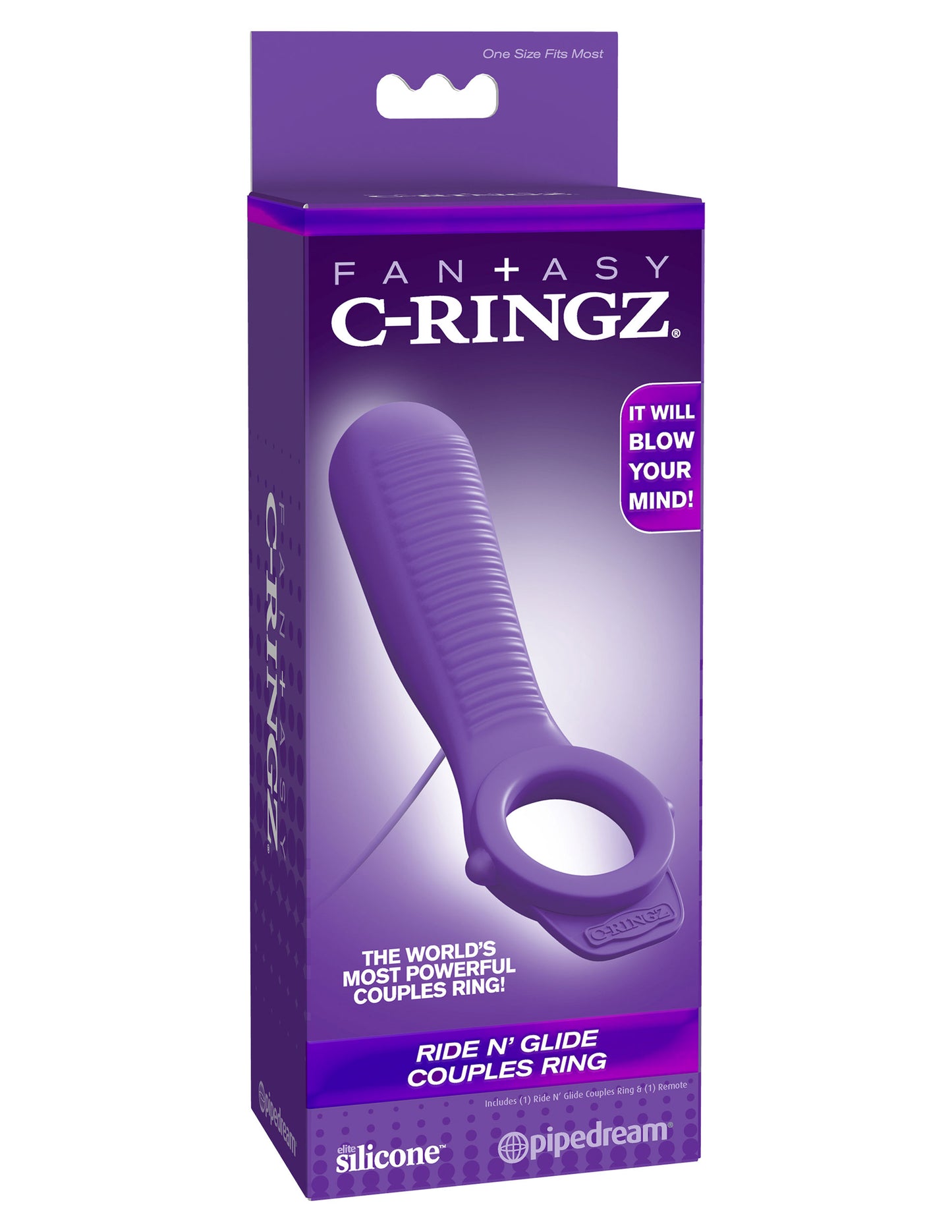 Fantasy C-Ringz Ride n' Glide Couples Ring | 603912358339 | Available at EroticWarehouse.com