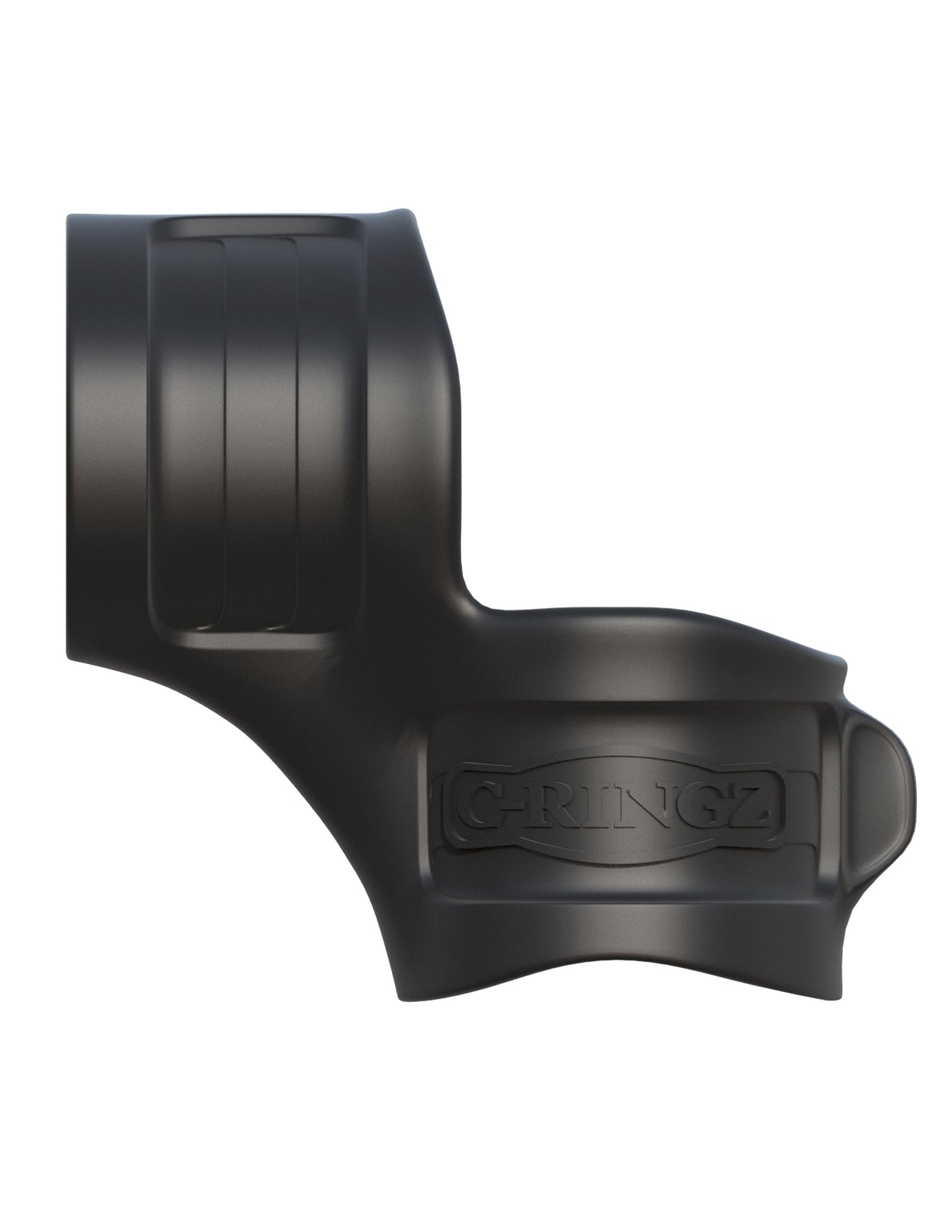 Fantasy C-Ring Mr Big Cock Ring and Ball Stretcher - Black | 603912358384 | Available at EroticWarehouse.com