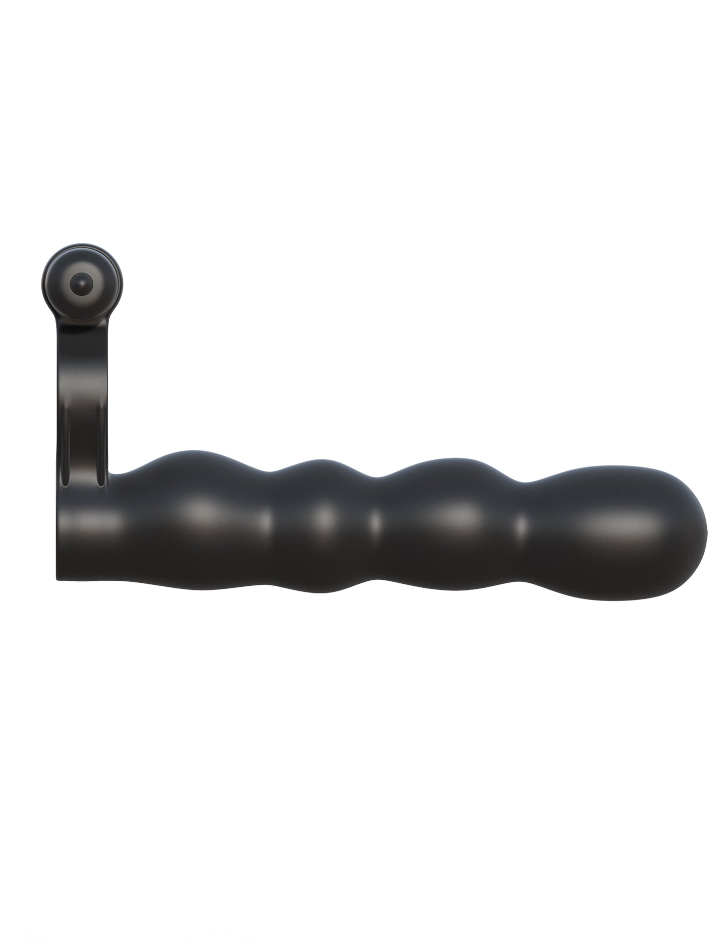 Fantasy C-Ringz Posable Partner Double Penetrator - Black | 603912358803 | Available at EroticWarehouse.com