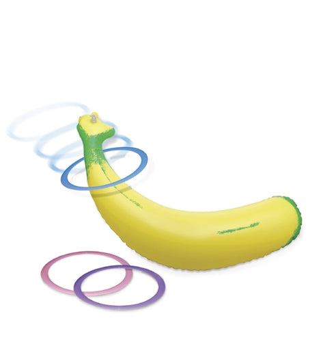 Bachelorette Party Favors Inflatable Banana Ring Toss | 603912282061 | Available at EroticWarehouse.com