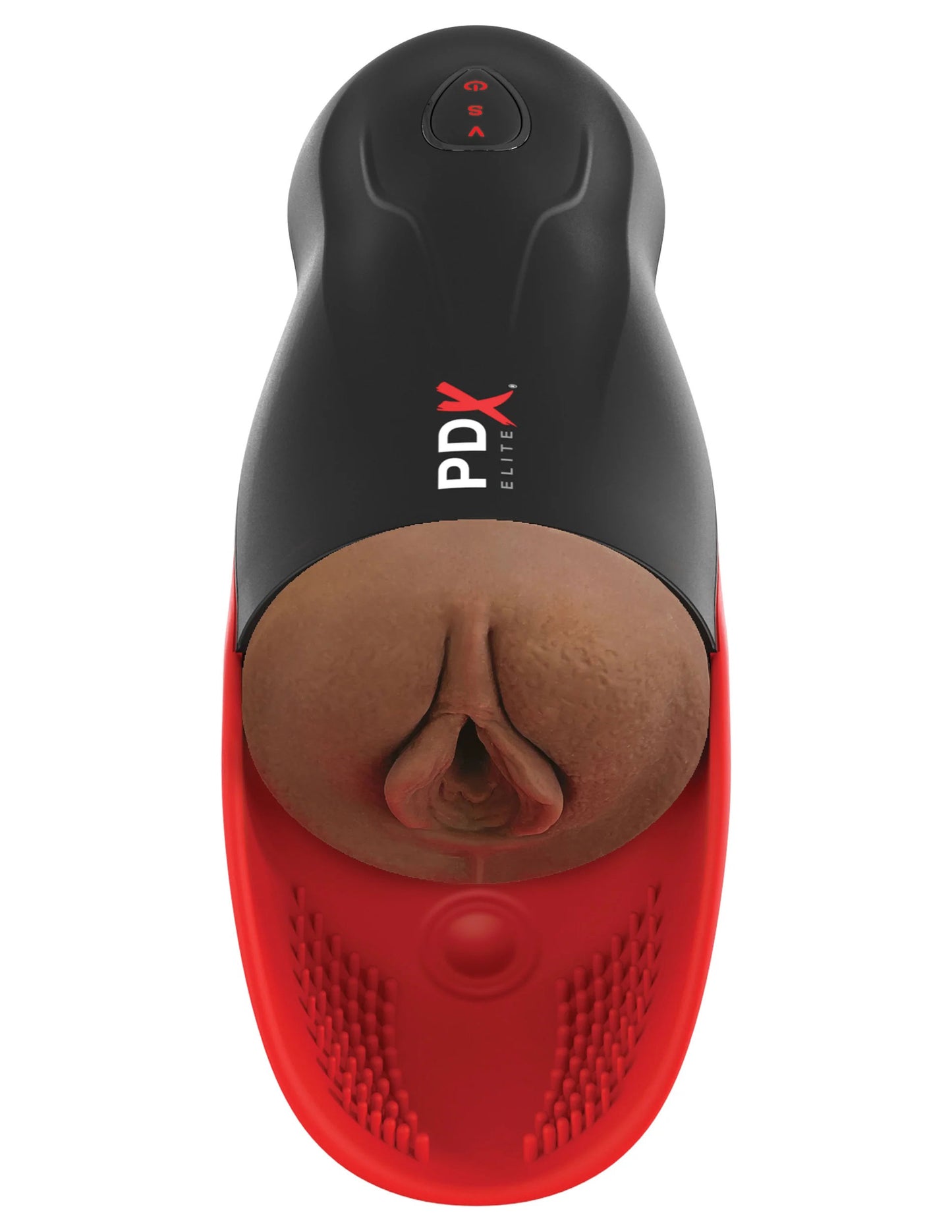 Fuck-O-Matic 2 With Pulsation - Pussy Style Stroker - Brown | 603912772722 | Available at EroticWarehouse.com