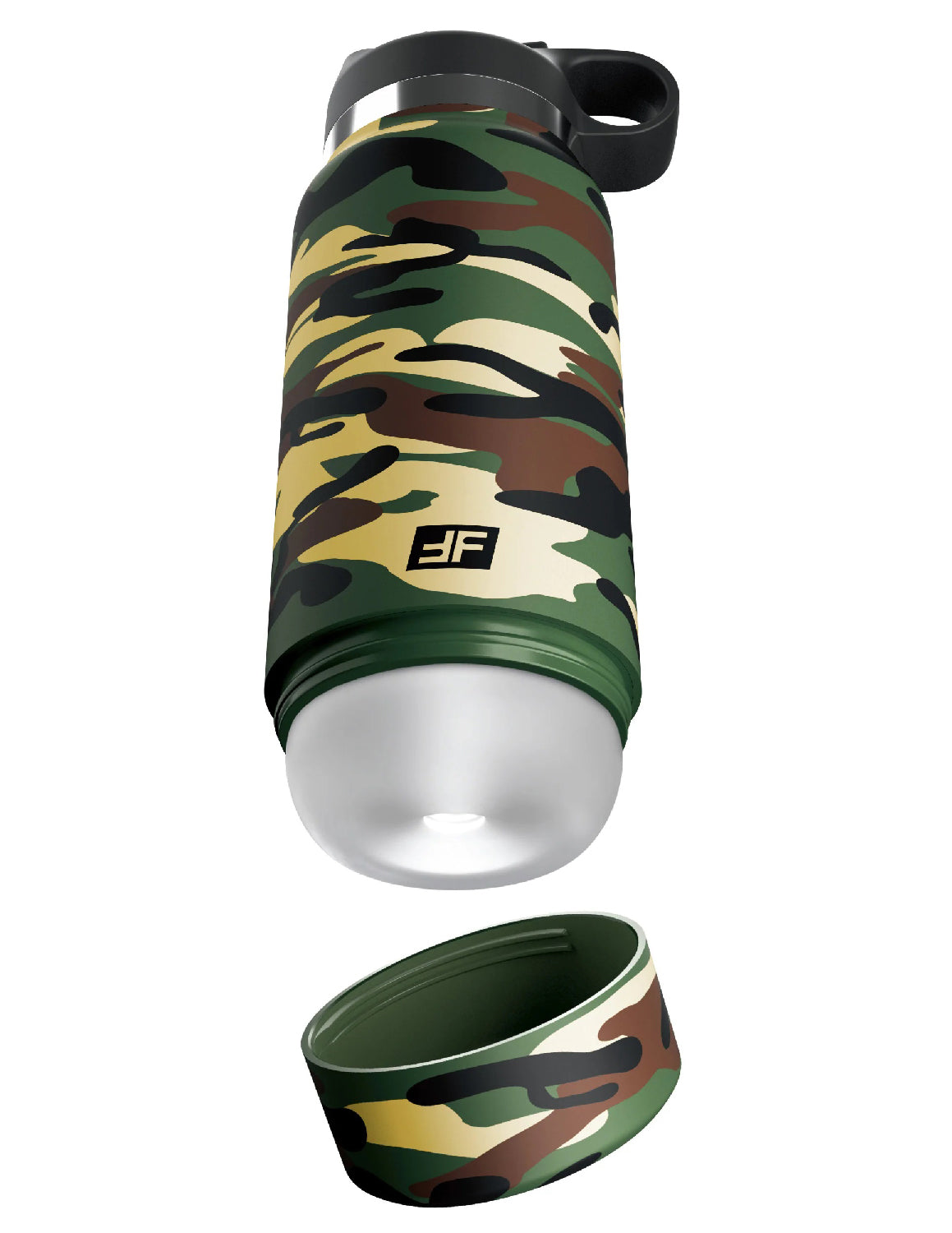 Fap Flask - Happy Camper | 603912775389 | Available at EroticWarehouse.com