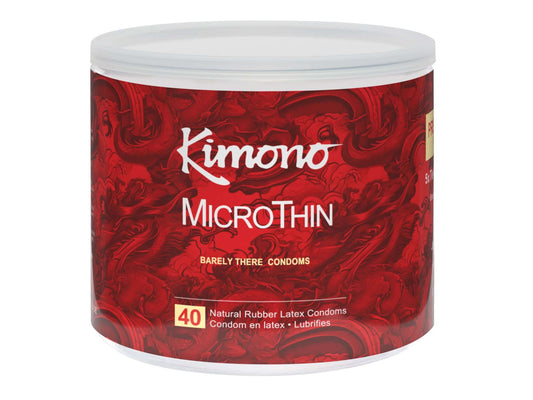 Kimono Bowl Microthin 40 Count Condoms | 813356005137 | Available at EroticWarehouse.com