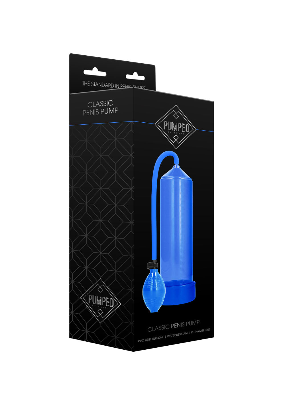 Classic Penis Pump - Blue | 8714273291394 | Available at EroticWarehouse.com