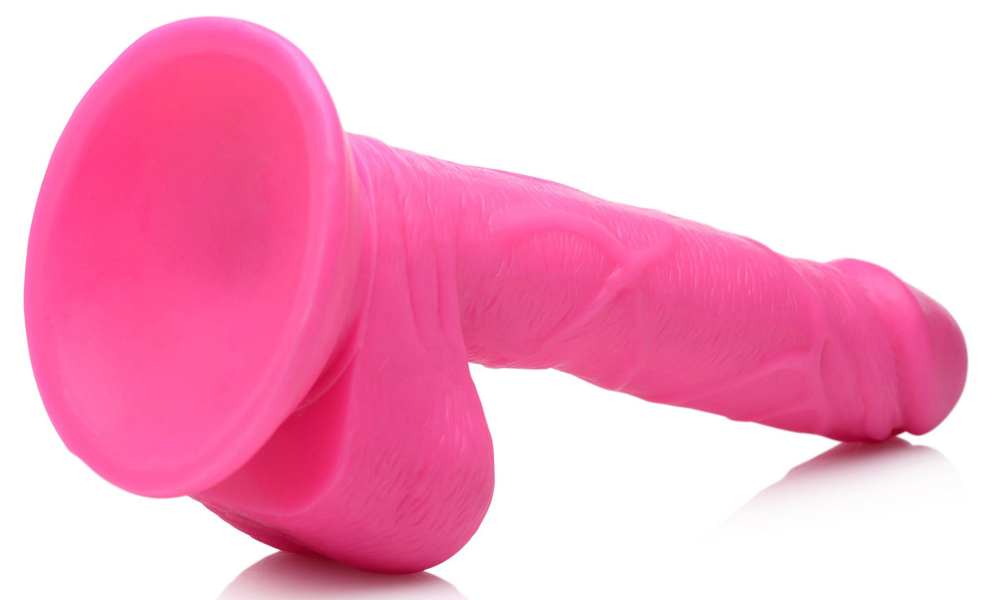 Pop Pecker 6.5 Inch Dildo With Balls - Pink | 848518044754 | Available at EroticWarehouse.com