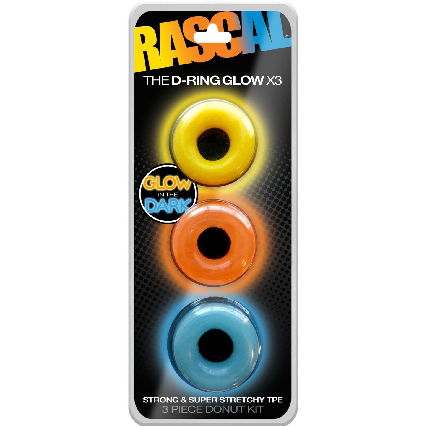 The D-Ring Glow X3 | 666987100029 | Available at EroticWarehouse.com