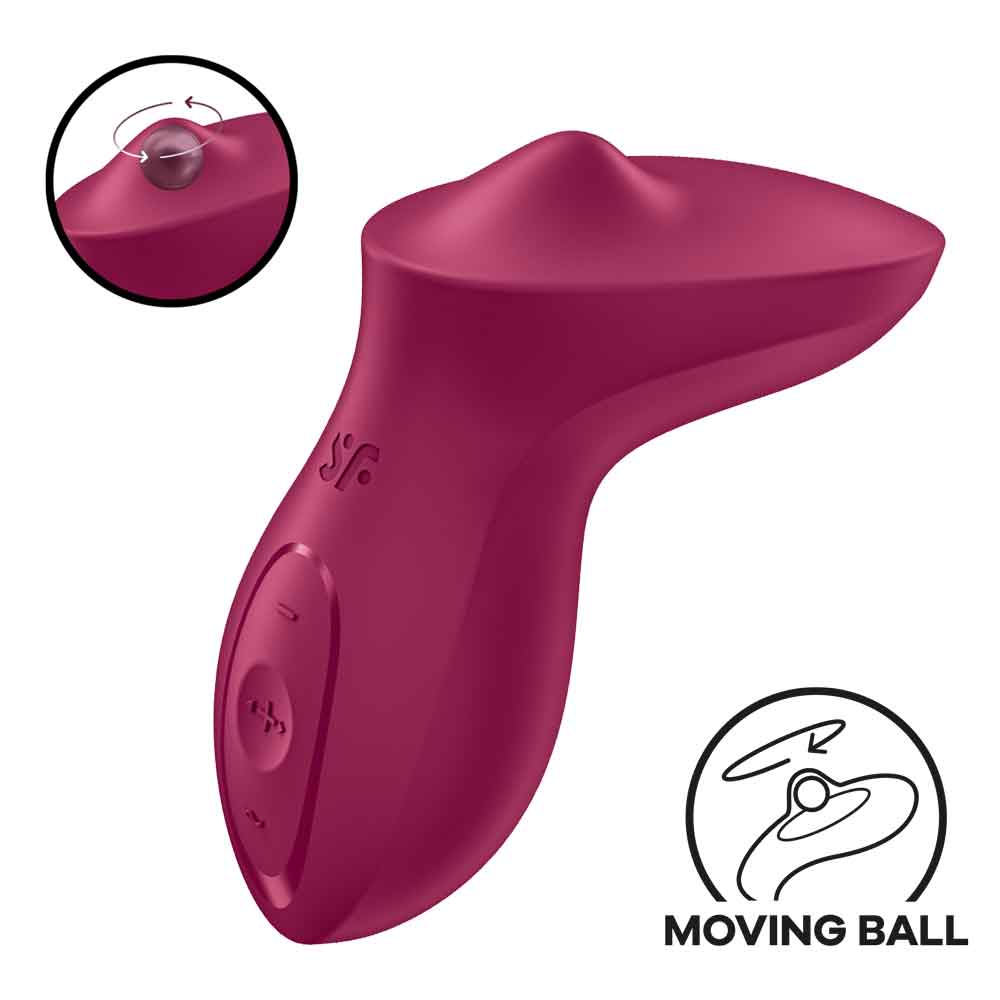 Exciterrr Rolling Lay on - Berry | 406150404396 | Available at EroticWarehouse.com