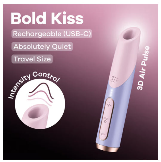 Satisfyer Bold Kiss | 4061504079257 | Available at EroticWarehouse.com