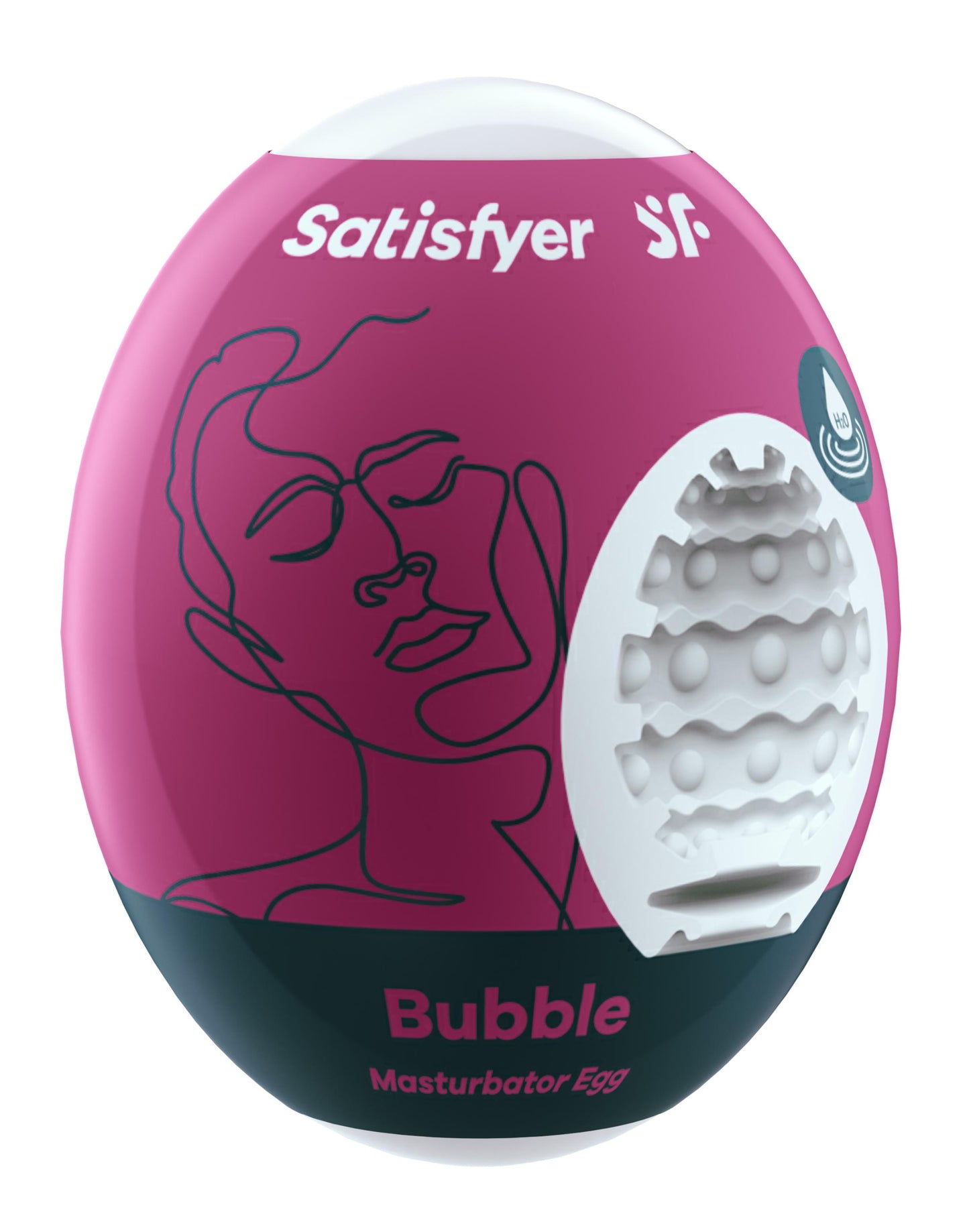 3 Pc Set Masturbator Egg - Bubble - Violet | 4049369043453 | Available at EroticWarehouse.com