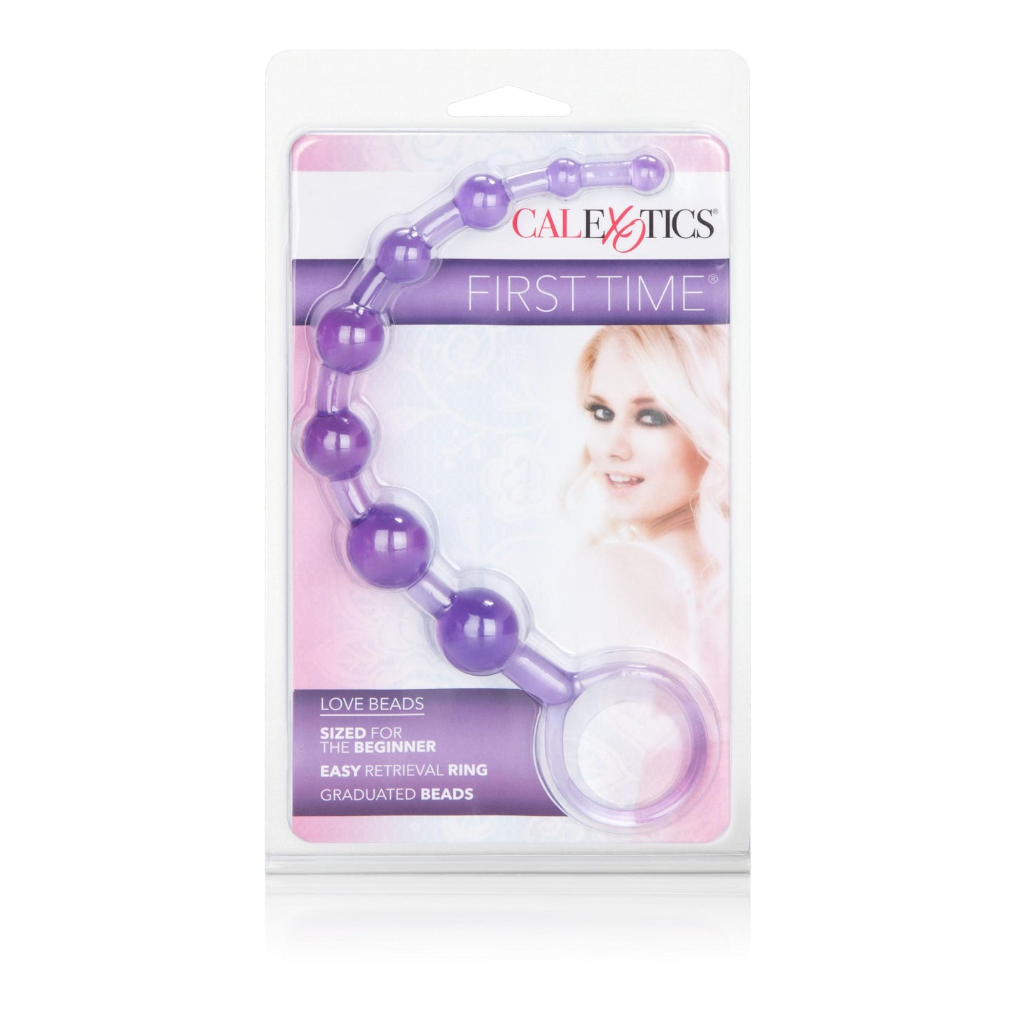 First Time Love Beads - Purple | 716770065100 | Available at EroticWarehouse.com