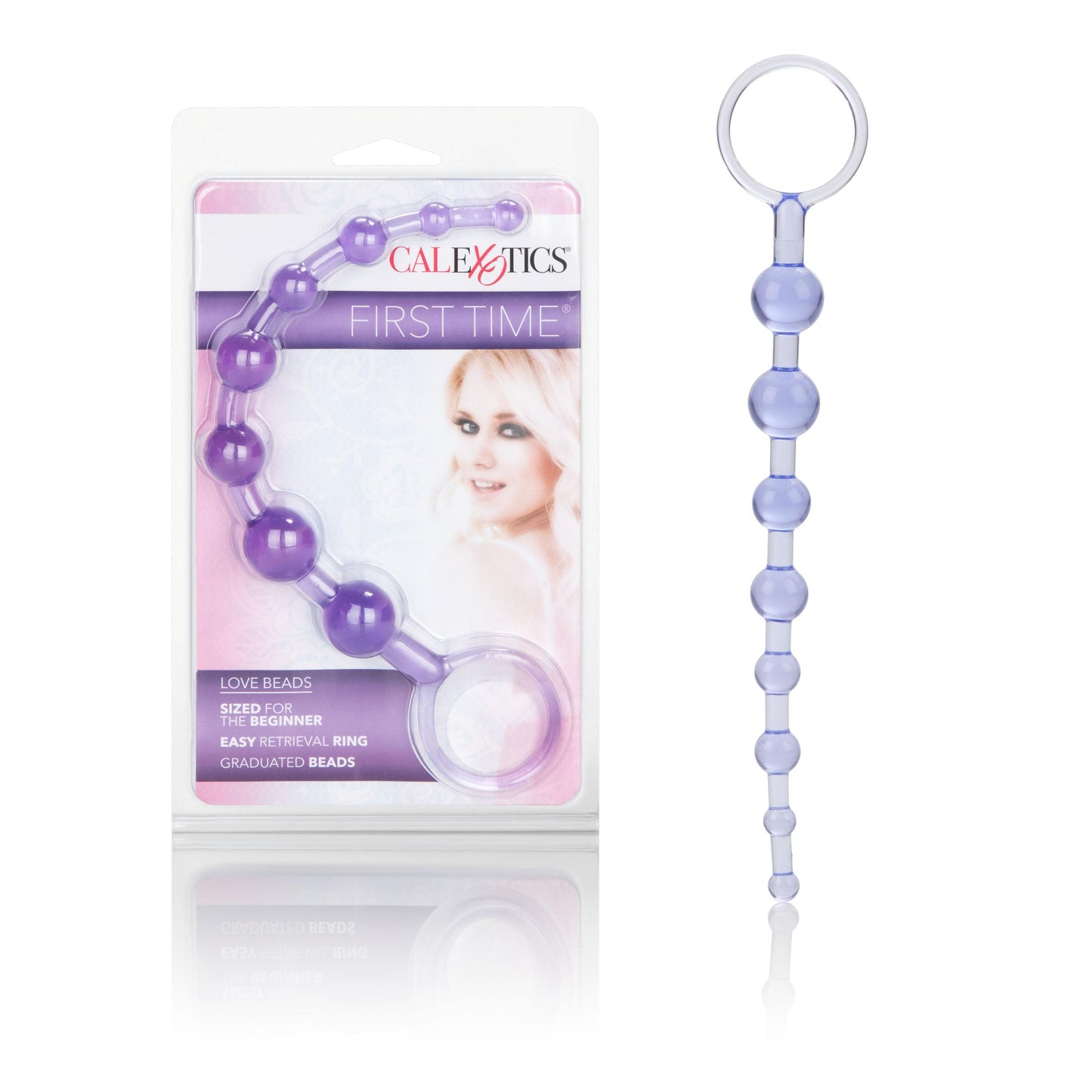 First Time Love Beads - Purple | 716770065100 | Available at EroticWarehouse.com